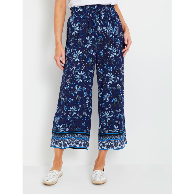 Buy RIVERS - Womens Pants - Border Hem Culotte Pant - MyDeal