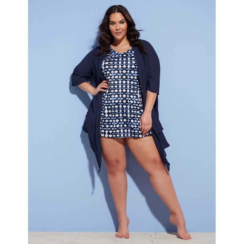 Buy AUTOGRAPH Plus Size Womens Swimwear Woven Double Layer Cover
