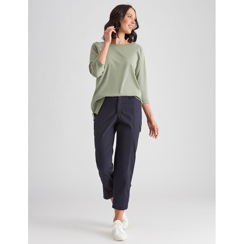 Buy Womens Katies Cotton Full Length Cargo Pants Cargo Clothing Pants