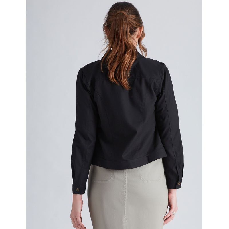 Buy KATIES Womens Jacket Linen Denim Style Jacket MyDeal