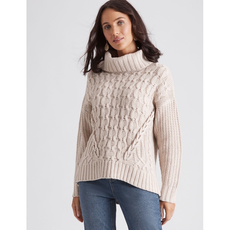 Buy KATIES Womens Jumper Novelty Cable Jumper MyDeal
