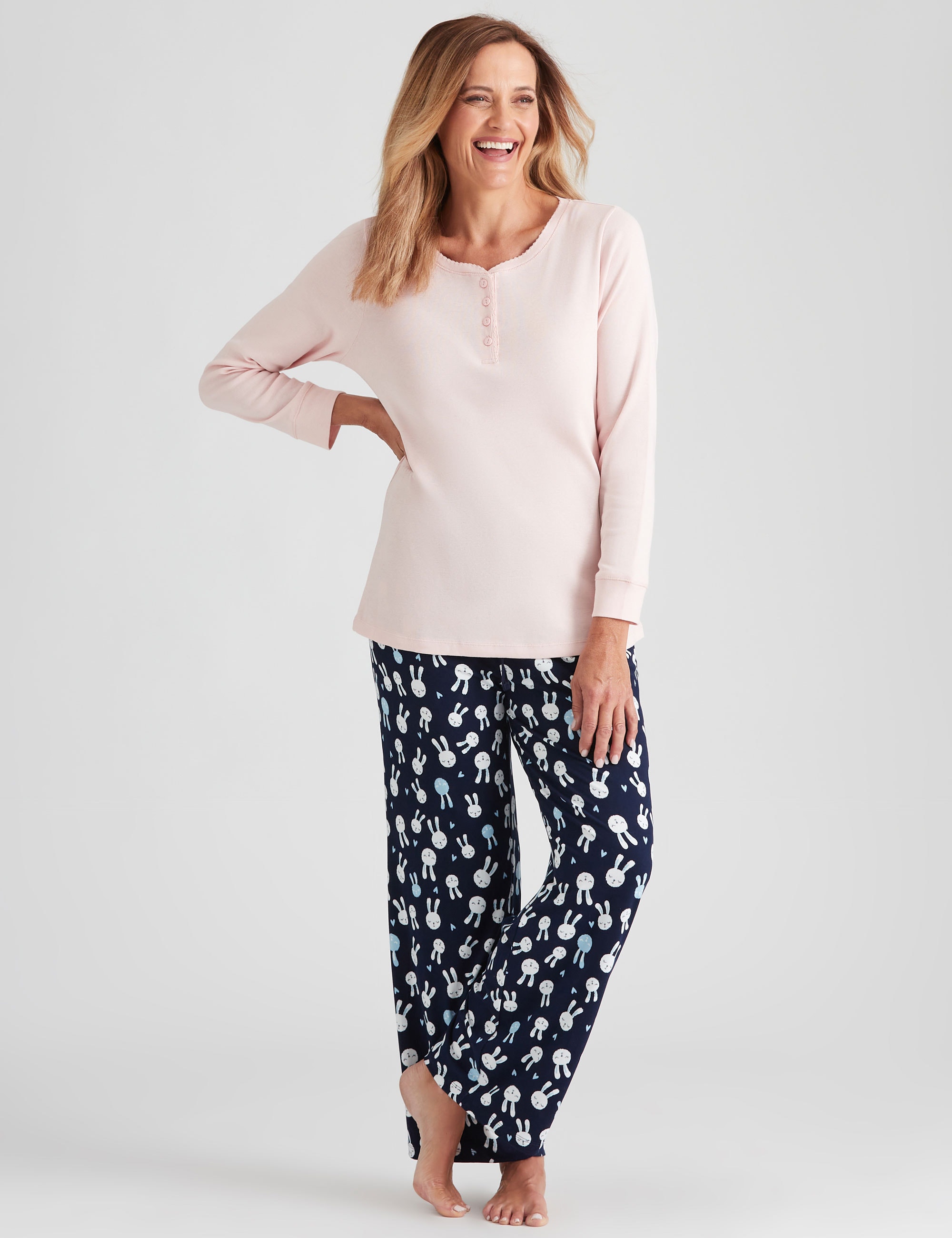 Buy MILLERS Womens Pyjamas 1X1 Rib Pyjama MyDeal