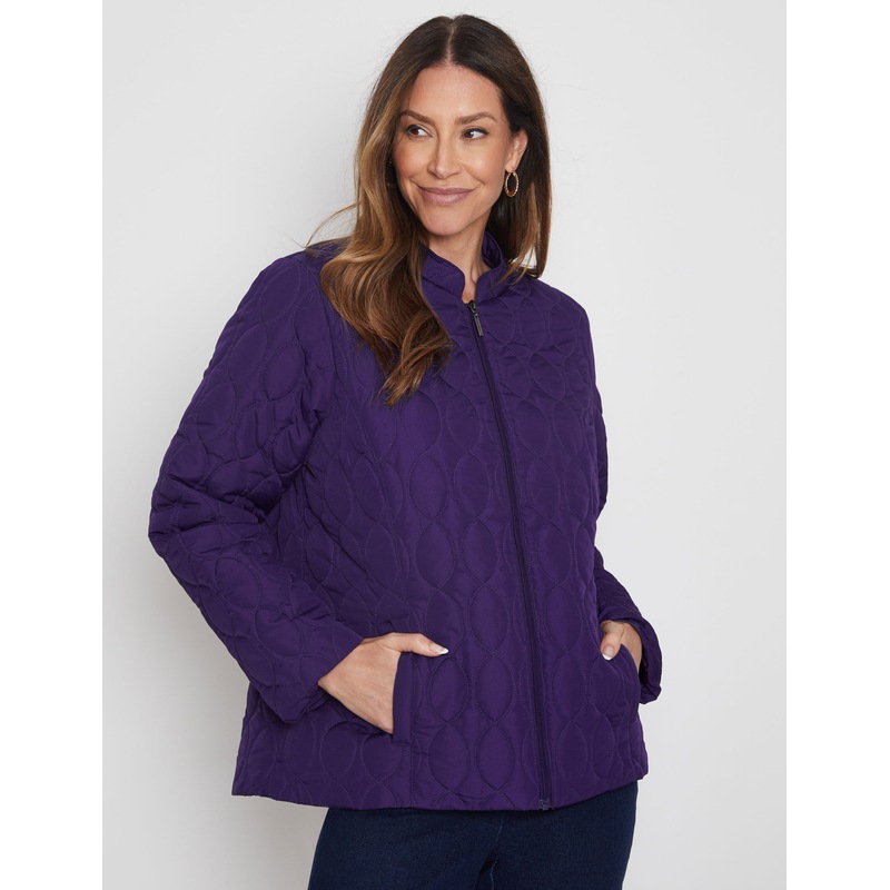 Buy MILLERS Womens Jacket Long Sleeve Quilted Puffer Jacket MyDeal