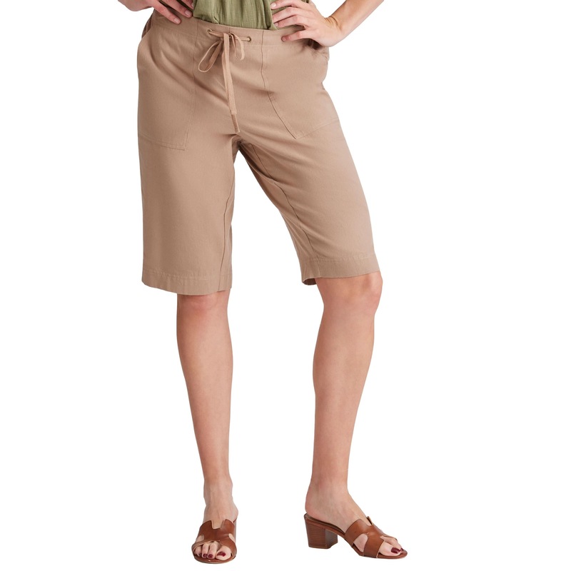 Buy MILLERS Womens Brown Shorts Summer Cotton Clothing Mid