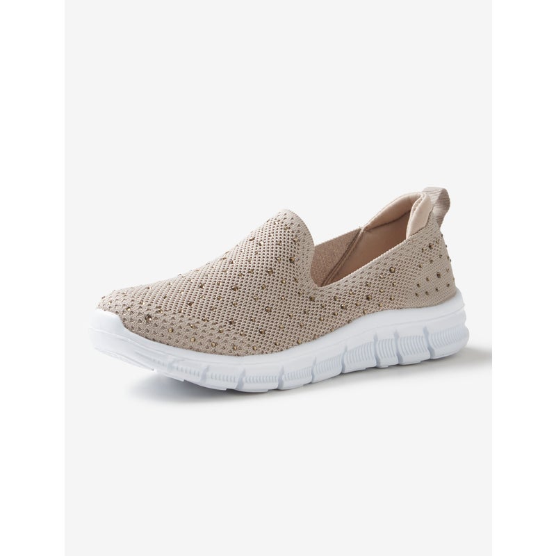 Buy Womens Rivers Barefoot Diamonte Slip On Sneakers - Comfort Footwear ...