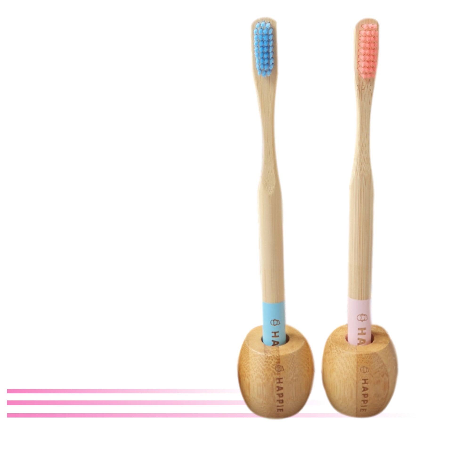 Starter Pack - 2 Toothbrushes with Holders