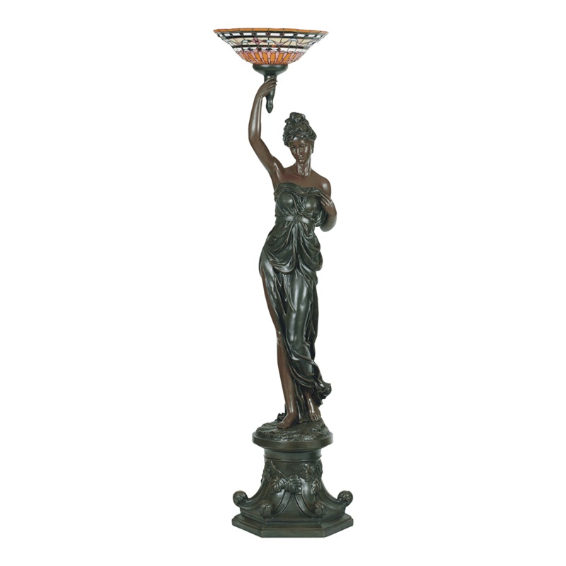 Buy Greek Goddess Right Art Deco Floor Lamp MyDeal