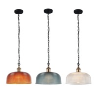 Maison 27 Halophane Glass Pendant Light
