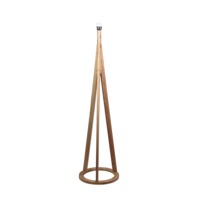 Stabb Timber Tripod Floor Lamp Base
