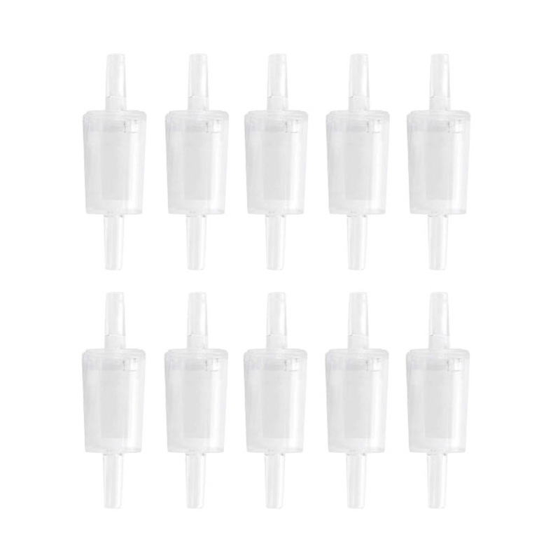 Buy Catzon 10 PCS Aquarium Air Pump Check Valves Plastic One Way Check