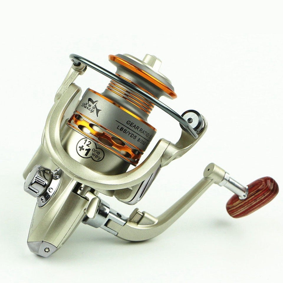 Catzon 12+1BB Ball Bearings 5.5:1 Fishing Reels Spinning Left Right Hand DX Series
