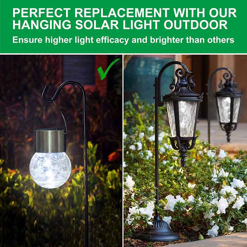 for living solar crackle umbrella light