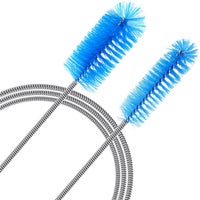 Stainless Steel Flexible Drain Cleaning Brush, Pipe Cleaners Brush,  Stainless Steel Double-ended Hose Brush, Tube Cleaning Brush For Home  Kitchen Sink Plumbing, Pipe Cleaner Brush Steel Spring For Lab Fish Tank  Aquarium 