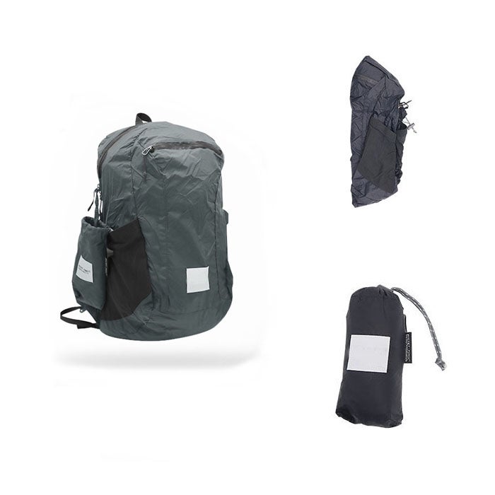 Catzon 16L Lightweight Nylon Foldable Backpack Waterproof Travel Daypack Outdoor Sport Bag Camping Hiking Folding Bag RH52 Gray