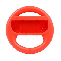 Catzon 1pcs SND-399 Switch Game Steering Racing Handle Steer Wheel Holder For Nintend Switch NS Joy-Con Controller-Red