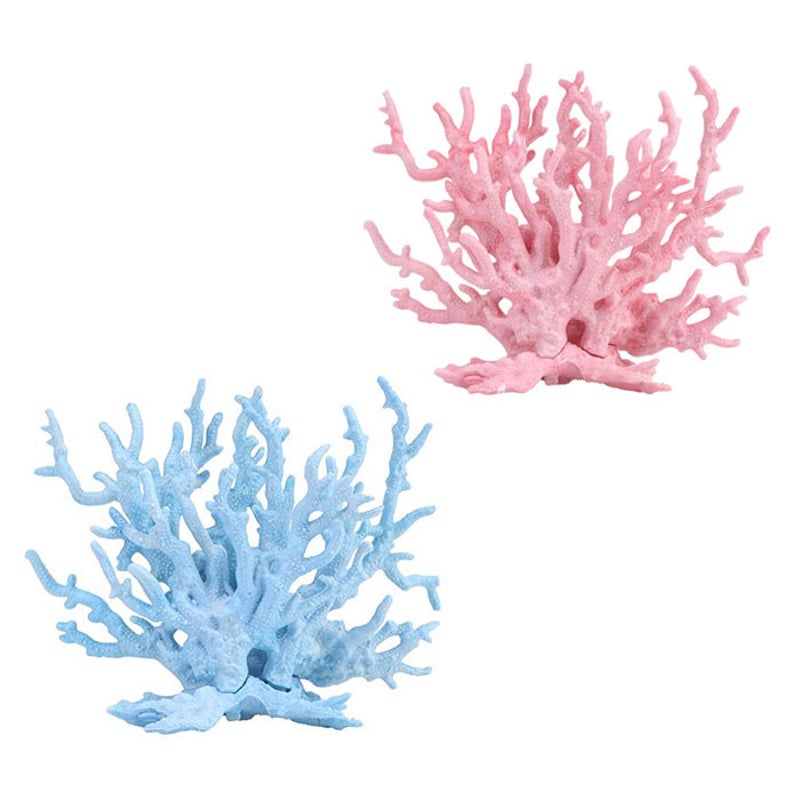 1 Pcs Colorful Faux Coral Reef Decor for Aquarium Decorations