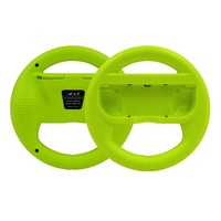 Catzon 2pcs SND-399 Switch Game Steering Racing Handle Steer Wheel Holder For Nintend Switch NS Joy-Con Controller-Green