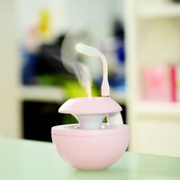 Catzon 3 in 1 Humidifier+Fan+Night light Aromatherapy Air freshener Fogger-Pink