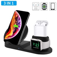 Catzon 3 in 1 Wireless Charger Upgrade Wireless Charger Stand .compatible All QI Phones and AirPods
