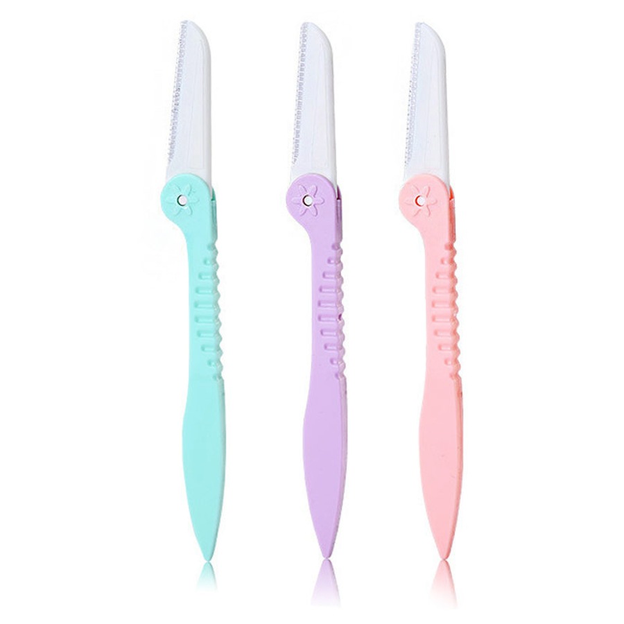 Catzon 3 Pcs Eyebrow Razor and Face Razor for Women and Men