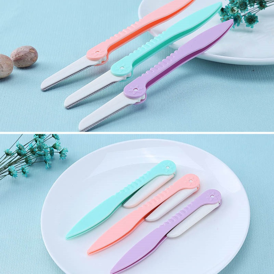 Catzon 3 Pcs Eyebrow Razor and Face Razor for Women and Men