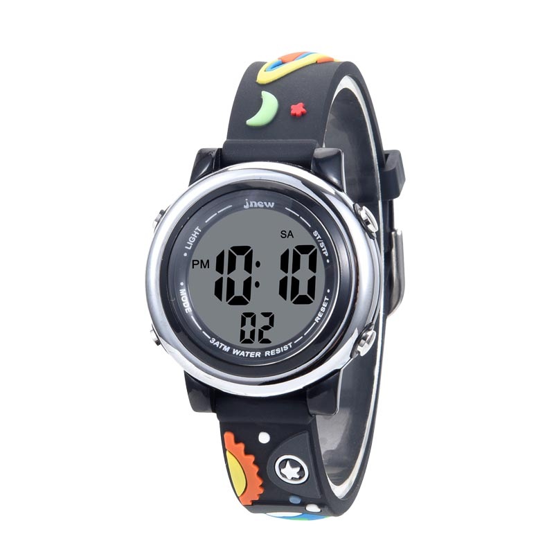 Buy Catzon 3D Cartoon Universe Kids Digital Watch with 7 Color Lights for Ages 312 MyDeal