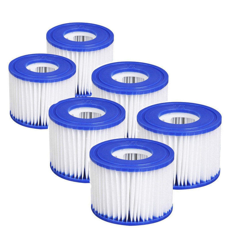 Catzon 6 Pack Inflatable Swimming Pool Filter Element Accessories for Bestway 58323