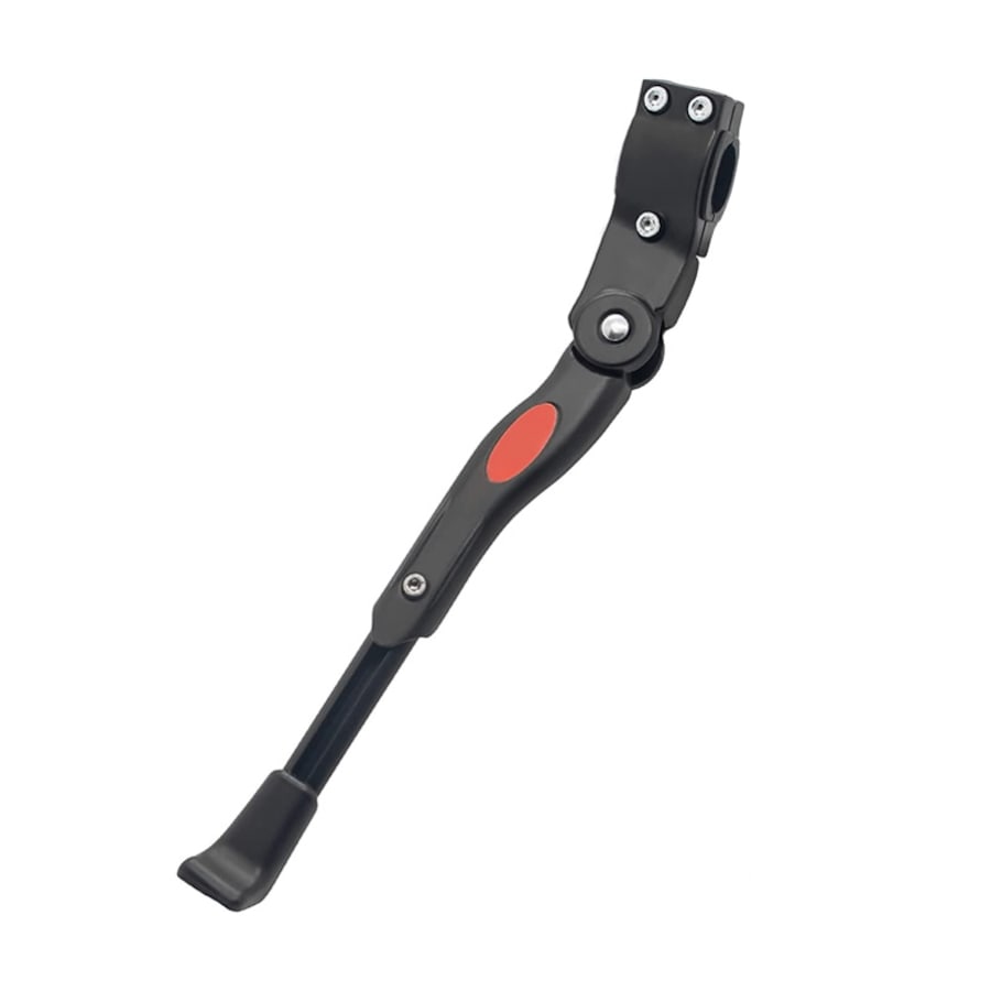 Catzon Adjustable Bike Kickstand Aluminum Rear Side Bicycle Stand for Bike 22"-27"-Black