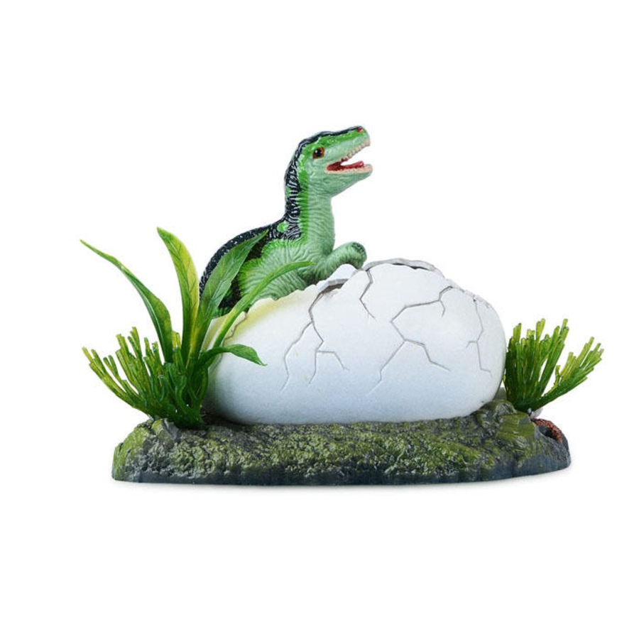 Catzon Aquarium Bubbler Decorations Dinosaur Pops Out of Eggs Bubbler Ever Fish Tank Ornament-OJ06