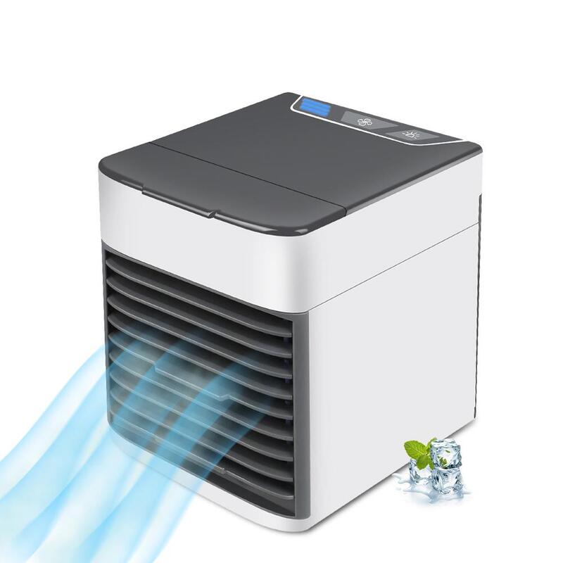 Catzon Arctic Air Personal Air Ice Cooler Small Portable AC Air Conditioner Fan Backlight Quiet Sleep Mode