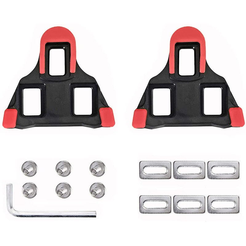 Buy Catzon Bike Cleats for Shimano SPD SL Road Bike Pedals Shoes 6 Degree FloatingRed MyDeal