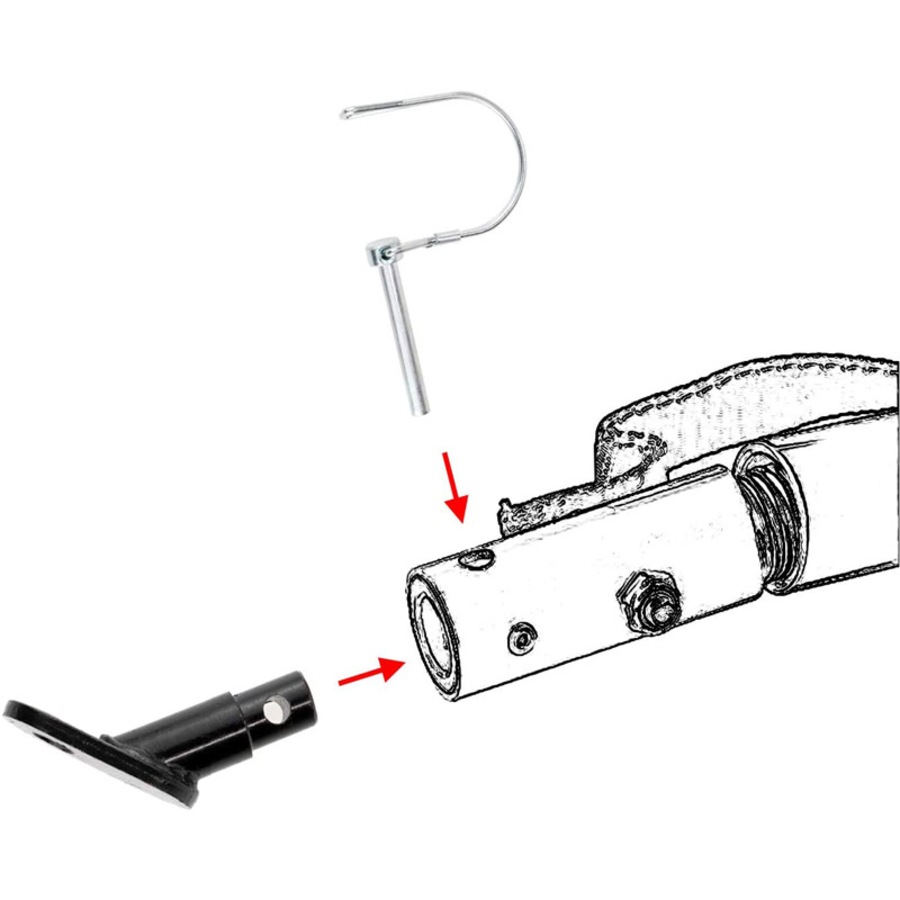 Catzon Bike Trailer Hitch Connector Cycling Adapter Accessories for Children's Cargo Trailers