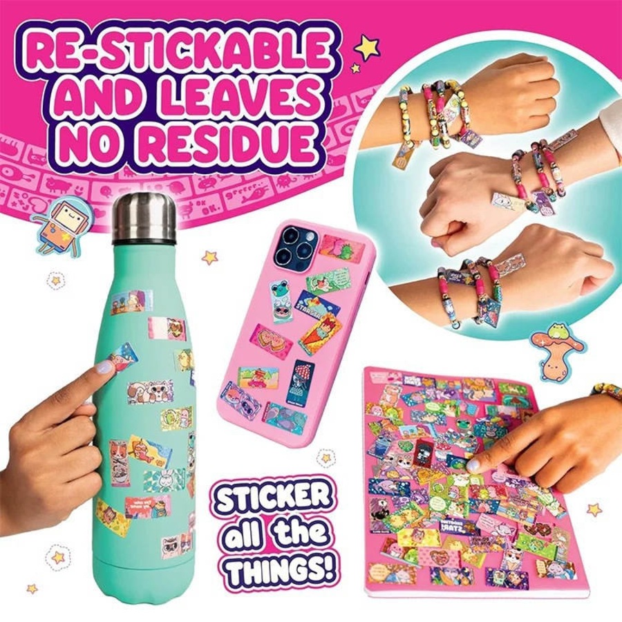 Catzon Bracelet Sticker Set Wearable & Shareable Includes 70 Mini Stickers