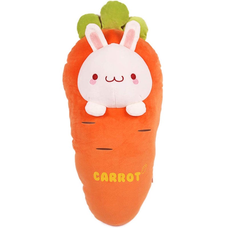 Buy Catzon Bunny Plush Stuffed Animal Pillow-Cute Carrot Squishy