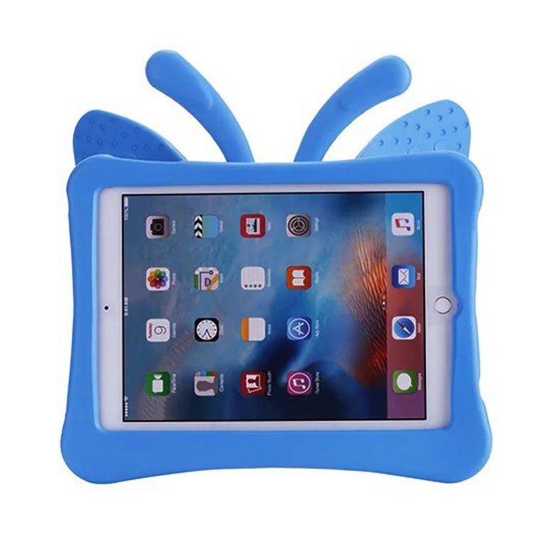 Catzon Butterfly Soft Silicone Tablet Case 9.7 inch For New iPad 5 2017/iPad 6 2018/iPad Pro 9.7-Blue