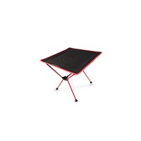 Catzon Camp Table Potable Folding Beach Aluminum Table for Outdoor Hiking Picnic Beach Fishing-Red