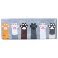 Catzon CatPaw Bath Mats Cozy Bathroom Rug Bathmat Carpet Machine Washable Comfortable Floor Mat for Home Decor