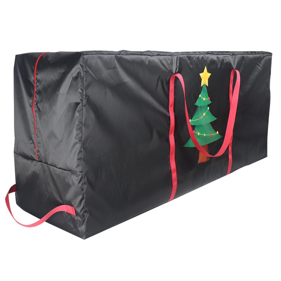 Catzon Christmas Storage Bag Waterproof Multipurpose Bag for Holiday Storage-XmasTree2Black