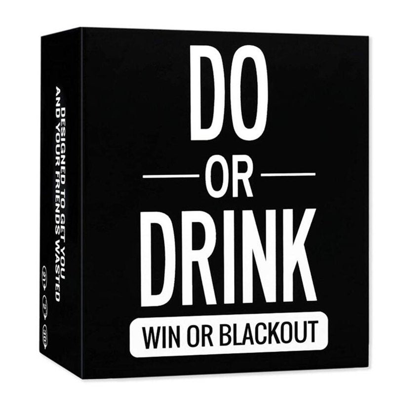 Catzon Do or Drink Party Card Game for Camping College Party Funny for Men & Women