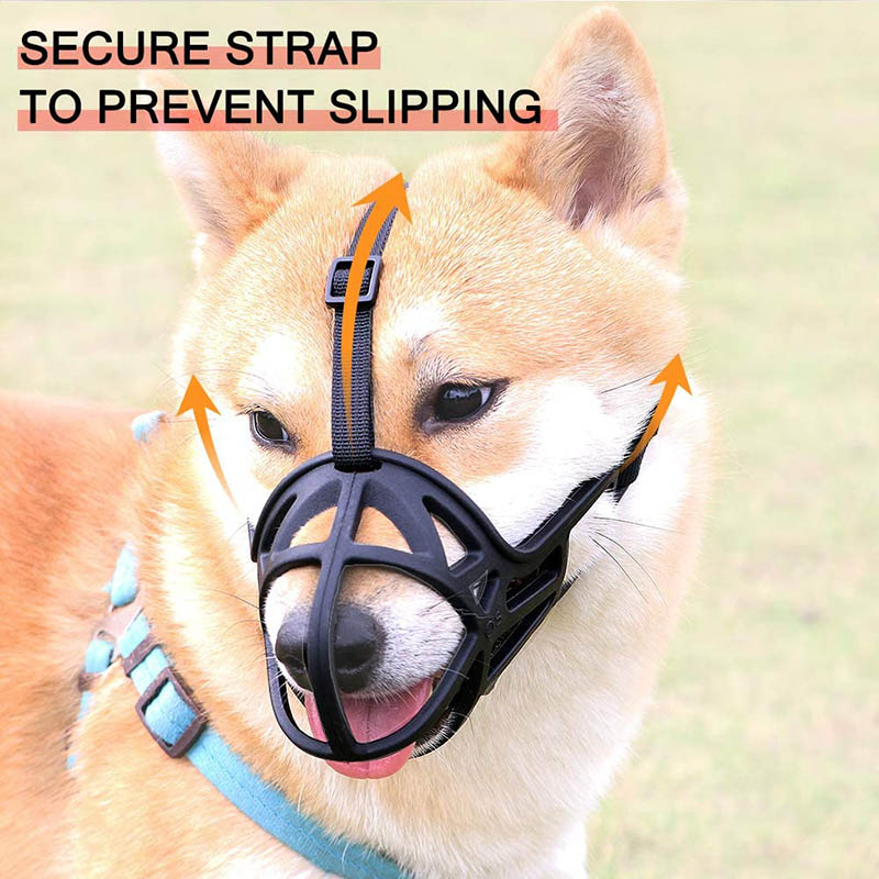 Puppy muzzle for biting best sale