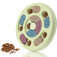 Catzon Dog Puzzle Feeder Toys for IQ Training Mental Enrichment Yellow