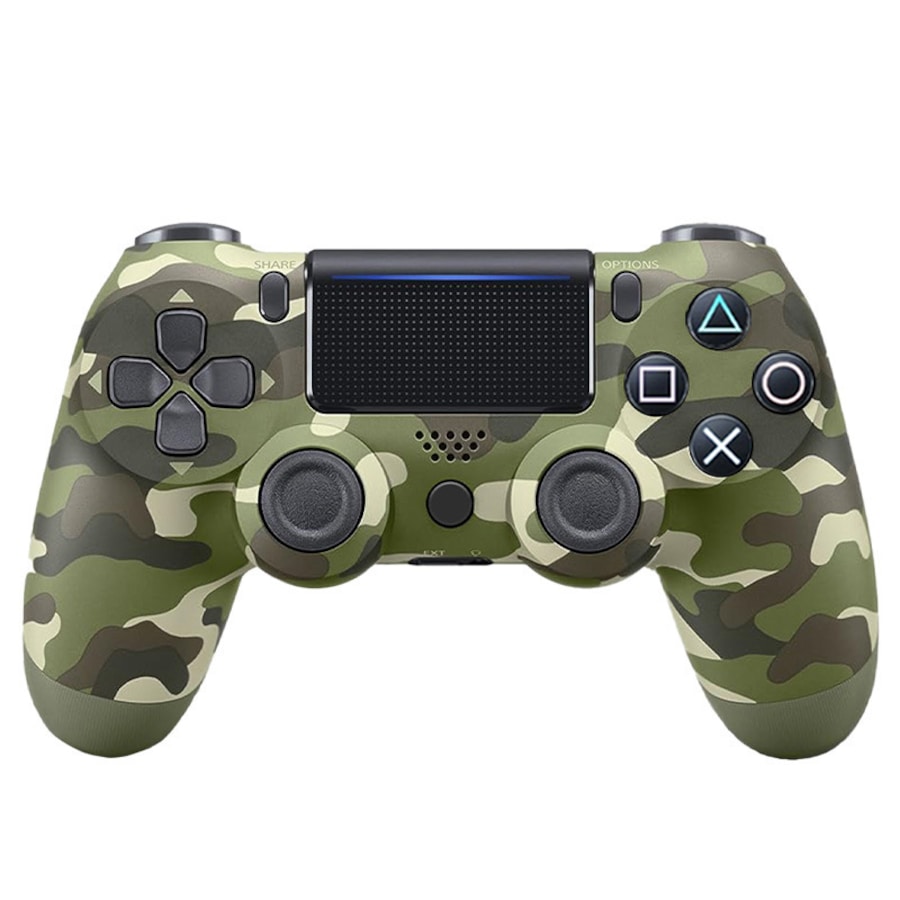 Catzon Dualshock 4 Wireless Controller Compatible with PlayStation 4-Camo Green