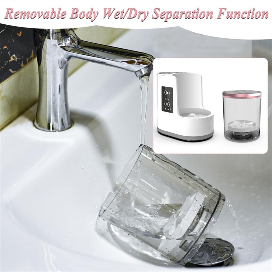 Catzon Electric Makeup Brush Cleaner Machine Automatic Spinning Washing For All Size Brush