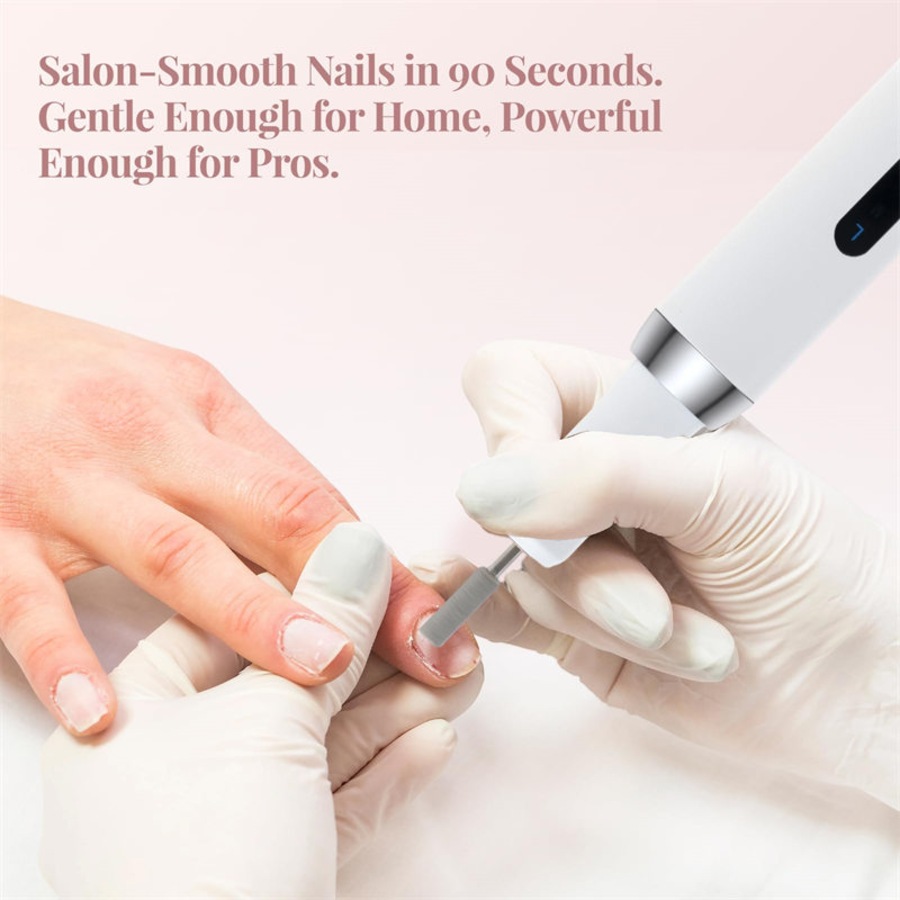 Catzon Electric Nail Drill Kit Cordless Nail File with Bits for Manicure Pedicure