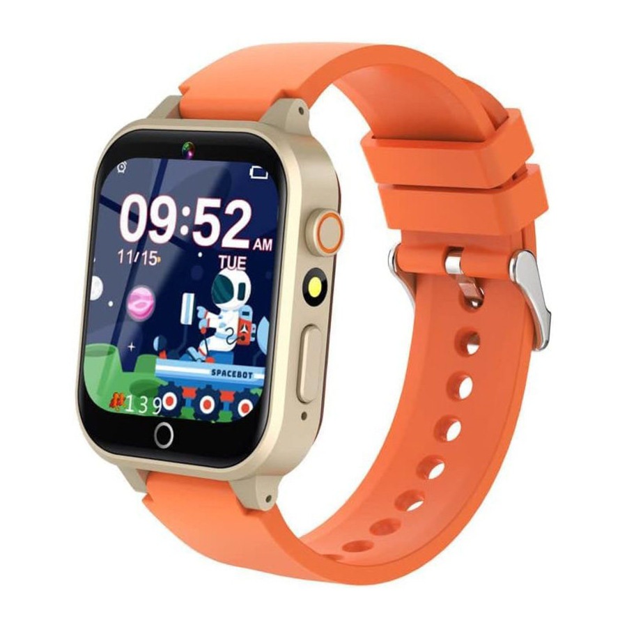 Catzon Electronic Smart Watch 26 Games HD Touchscreen Educational Toy for Kids Age 3 to 12-Orange