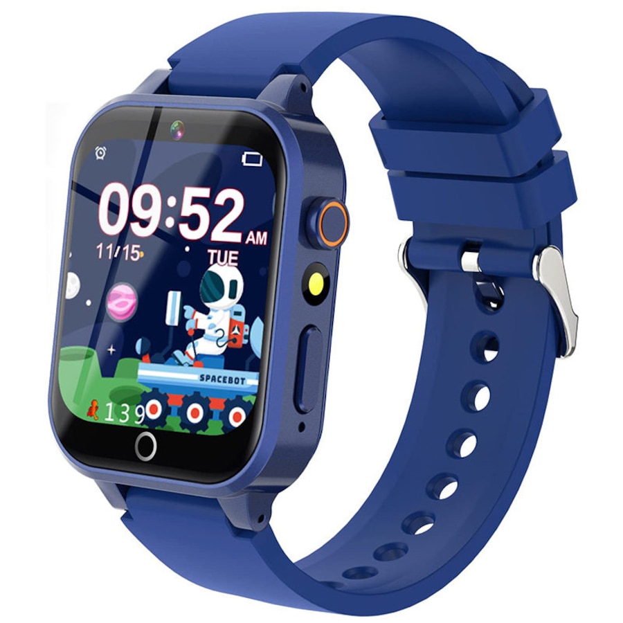 Catzon Electronic Smart Watch 26 Games HD Touchscreen Educational Toy for Kids Age 3 to 12-Blue