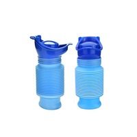 Catzon Emergency Urinal Portable Mini Outdoor Camping Travel Shrinkable Personal Mobile Toilet 2 Pcs