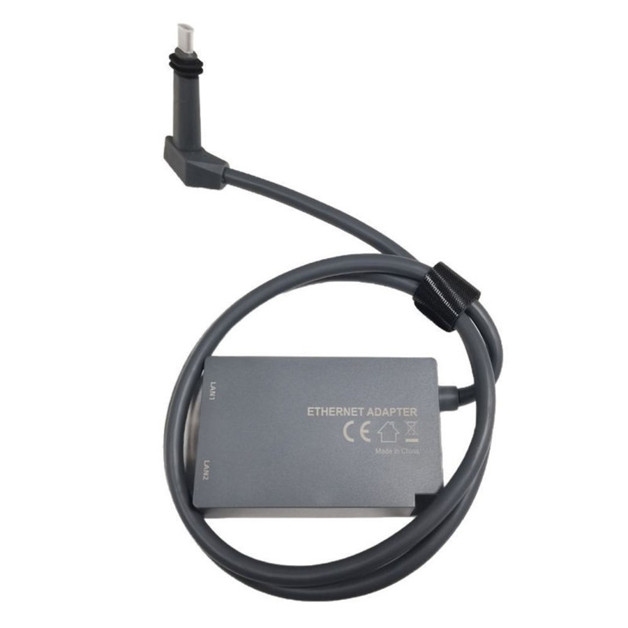 Catzon Ethernet Adapter for V2 Starlink Rectangular Dish and Mesh WiFi Router