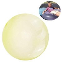Catzon Extra Large Inflatable Bubble Water Ball Toy for Adult Kid Outdoor Party-Yellow
