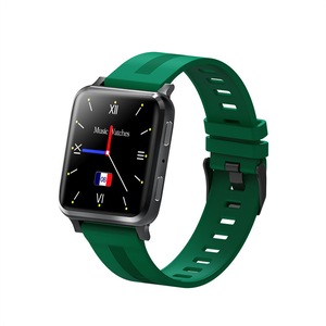 Catzon F30 Touch Screen Smart Watch with Music Heart Rate Monitor Call Text-Green
